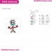 Forky Baby Toy Story Embroidery Design