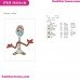 Forky Big Smiley Toy Story Embroidery Design