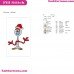 Forky Christmas Toy Story Embroidery Design