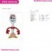 Forky Happy Toy Story Embroidery Design