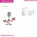 Forky Very Happy Toy Story Embroidery Design