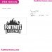 Fortite Legend Svg Embroidery Design 2