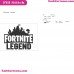 Fortite Legend Svg Embroidery Design 6