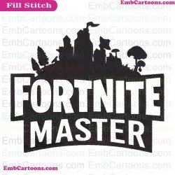 Fortite Master Svg Embroidery Design 4