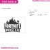Fortite Master Svg Embroidery Design 4