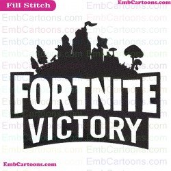 Fortite Victory Svg Embroidery Design 2