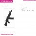 Fortnight Weapon Fortnight Silhouette Embroidery Design 07