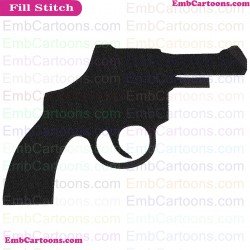 Fortnight Weapon Fortnight Silhouette Embroidery Design 20