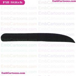 Fortnight Weapon Fortnight Silhouette Embroidery Design 27
