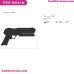 Fortnight Weapon Fortnight Silhouette Embroidery Design 31