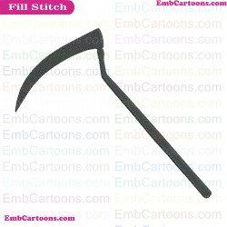 Fortnight Weapon Fortnight Silhouette Embroidery Design 45