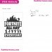 Fortnite All Day Everyday Svg Embroidery Design 2
