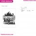 Fortnite And Chill Svg Embroidery Design 2