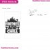 Fortnite And Chill Svg Embroidery Design