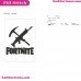 Fortnite Axe Svg Embroidery Design