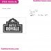 Fortnite Battle Royale Silhouette Embroidery Design 02