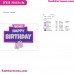 Fortnite Birthday Silhouette Embroidery Design 02