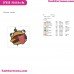 Fortnite Burger Beef Boss Embroidery Design 03