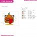 Fortnite Burger Beef Boss Embroidery Design 05
