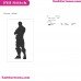 Fortnite Character Silhouette Embroidery Design 01