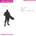 Fortnite Character Silhouette Embroidery Design 02