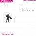 Fortnite Character Silhouette Embroidery Design 02