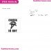 Fortnite Comin In Hot Silhouette Embroidery Design 01