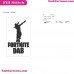 Fortnite Dab Svg Embroidery Design