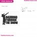 Fortnite Dabbing Through The Snow Svg Embroidery Design 2