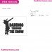 Fortnite Dabbing Through The Snow Svg Embroidery Design