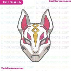 Fortnite Drift Spray Silhouette Embroidery Design 03