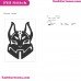 Fortnite Drift Spray Silhouette Embroidery Design 04