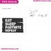 Fortnite Eat Sleep Fortnite Repeat Silhouette Embroidery Design 02