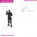 Fortnite Emotes Dance Moves Silhouette Embroidery Design 12