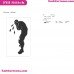 Fortnite Emotes Dance Moves Silhouette Embroidery Design 13