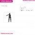 Fortnite Emotes Dance Moves Silhouette Embroidery Design 21