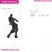 Fortnite Emotes Dance Moves Silhouette Embroidery Design 22