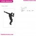 Fortnite Emotes Dance Moves Silhouette Embroidery Design 27