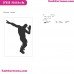 Fortnite Emotes Dance Moves Silhouette Embroidery Design 27