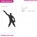 Fortnite Emotes Dance Moves Silhouette Embroidery Design 28