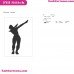 Fortnite Emotes Dance Moves Silhouette Embroidery Design 30