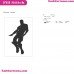 Fortnite Emotes Dance Moves Silhouette Embroidery Design 32
