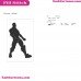 Fortnite Emotes Dance Moves Silhouette Embroidery Design 35