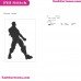 Fortnite Emotes Dance Moves Silhouette Embroidery Design 35