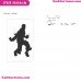 Fortnite Emotes Dance Moves Silhouette Embroidery Design 40