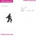 Fortnite Emotes Dance Moves Silhouette Embroidery Design 40