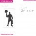 Fortnite Emotes Dance Moves Silhouette Embroidery Design 43