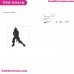 Fortnite Emotes Dance Moves Silhouette Embroidery Design 47