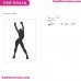 Fortnite Emotes Dance Moves Silhouette Embroidery Design 54