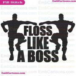 Fortnite Floss Svg Embroidery Design 7